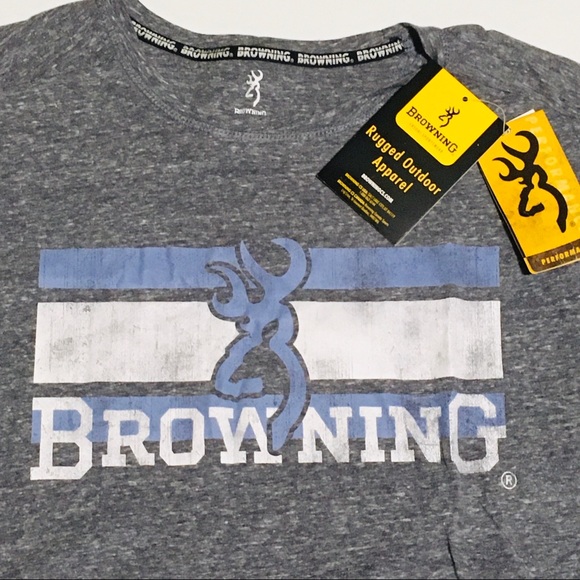 NWT Browning Performance Casual Athletic T-Shirt Hunting Mens Size L Large NEW - Picture 1 of 8